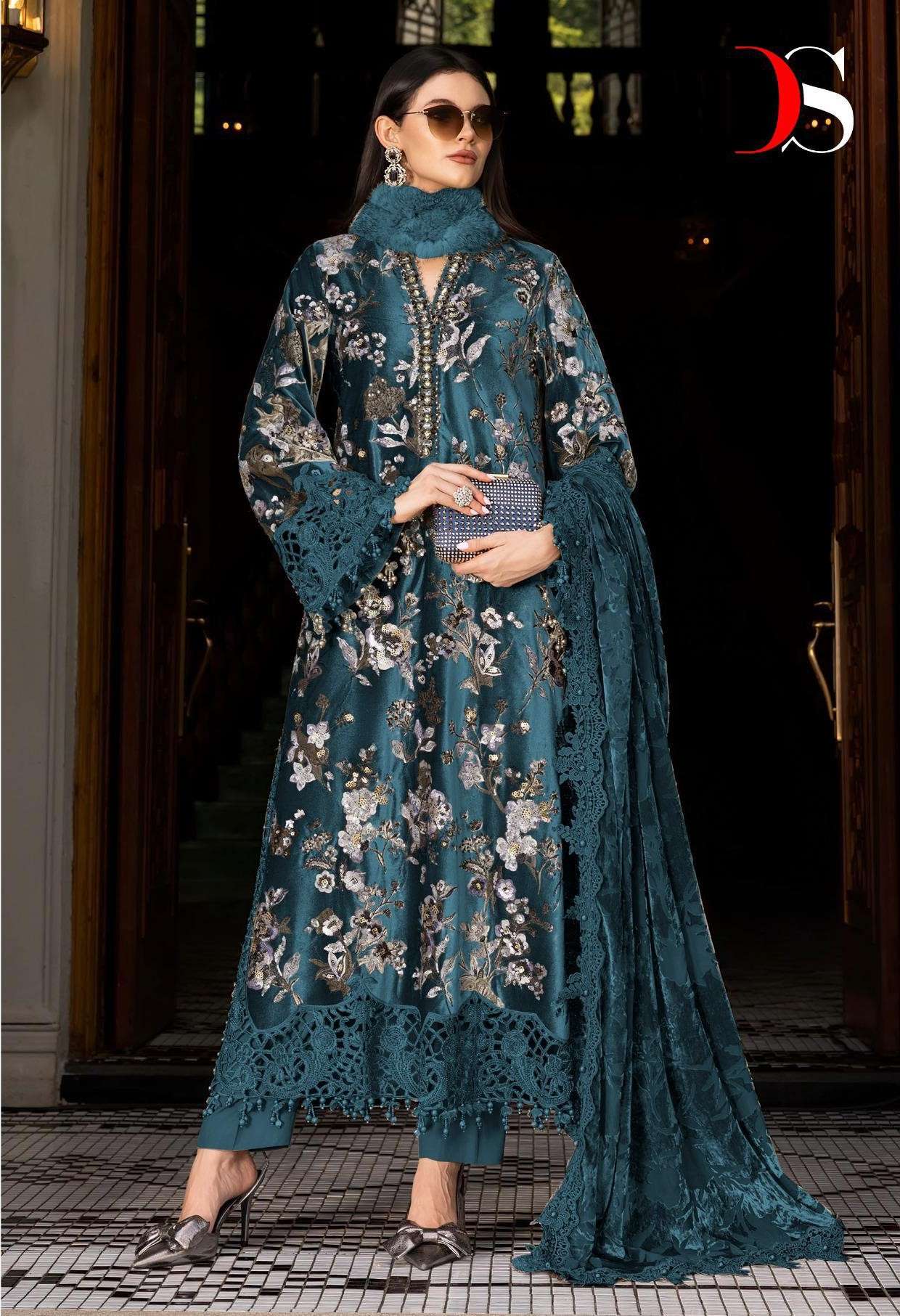 MARIA B LUXE - 2 D.NO. 1521 BY DEEPSY SUITS